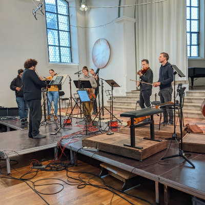 Recording with Jonian Kadesha