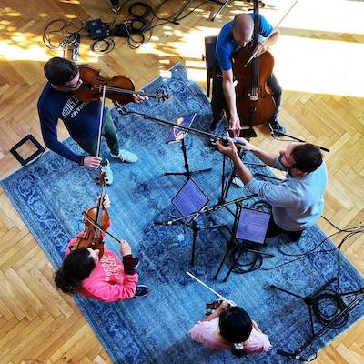 The Galatea Quartet in the Studio