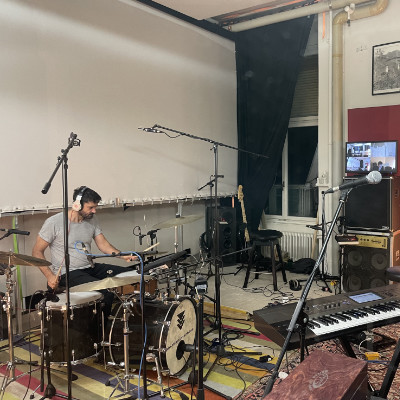Studio session with Phil Harrison